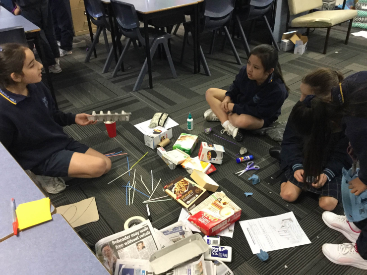 Design-A-Thon Day has at St Bernadettes