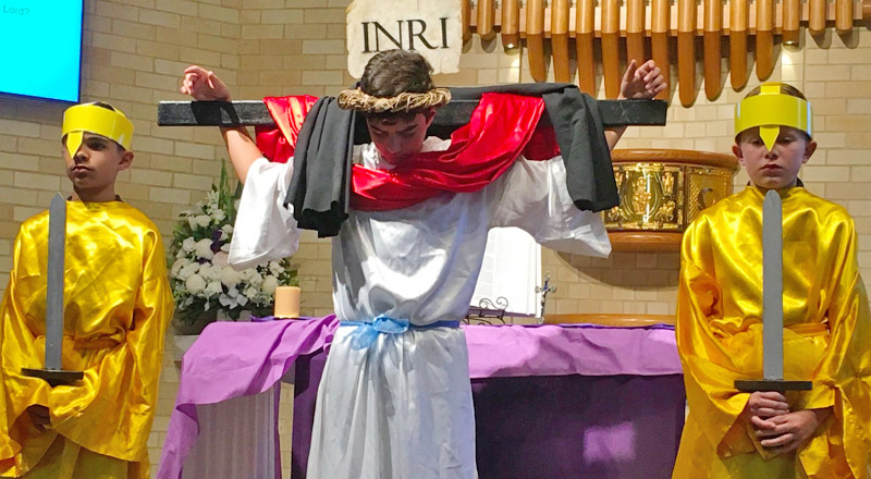 St Bernadette's Catholic Primary Castle Hill students are encouraged to celebrate their faith