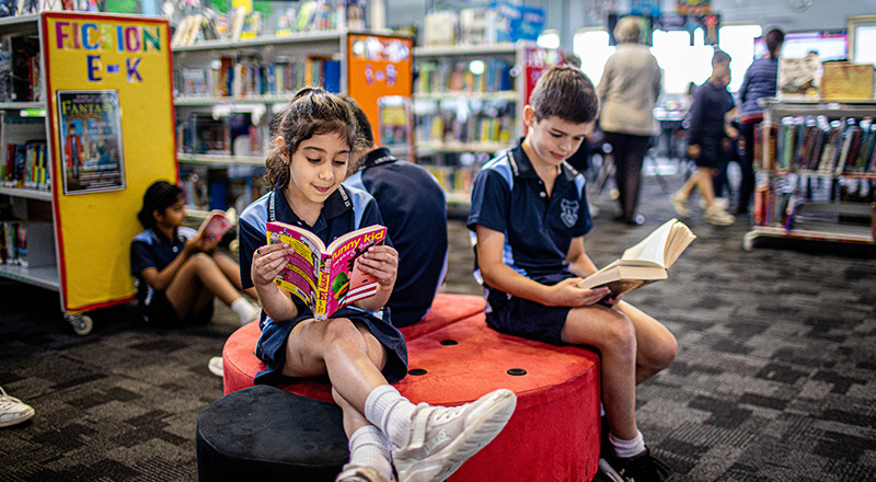 School Library - St Bernadette's Catholic Primary Castle Hill