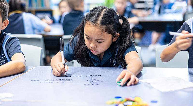 Numeracy at St Bernadette's Catholic Primary Castle Hill