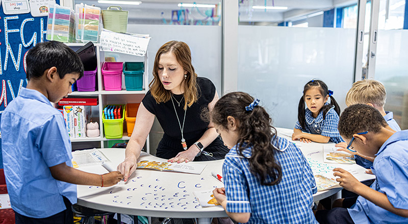 Dedicated Teachers at St Bernadette's Catholic Primary Castle Hill