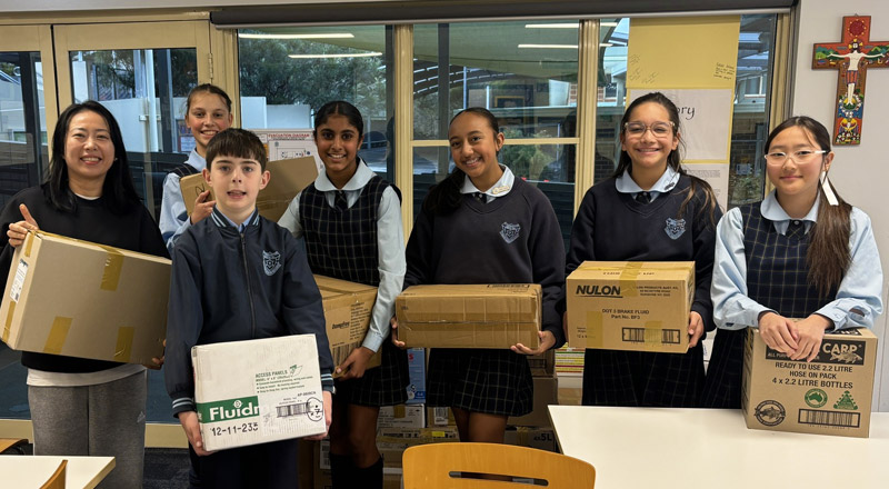Outreach at St Bernadette's Catholic Primary Castle Hill