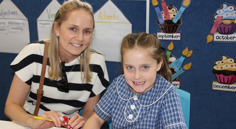 St Bernadette's Castle Hill encourages parent engagement